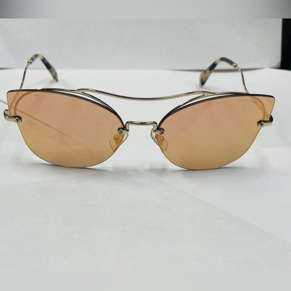 Cute Miu Miu SMU52S Sunglasses - Rosegold